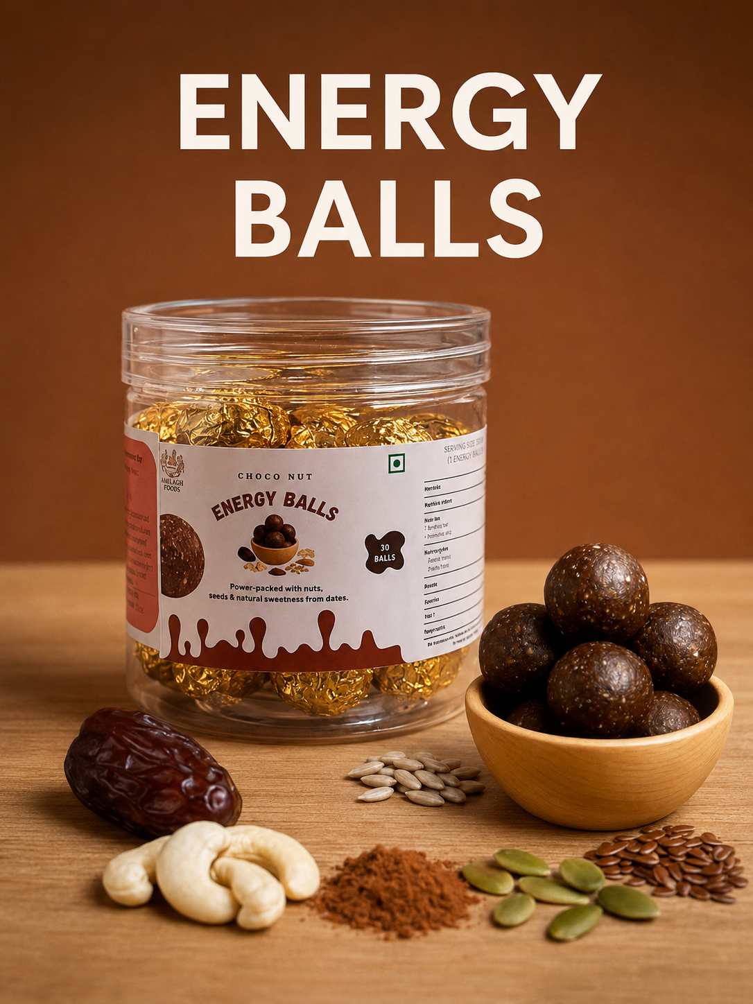 Energy Balls- Choco Nut