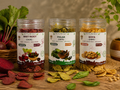 Healthy Chips Combo Pack – Beetroot, Palak & Soya