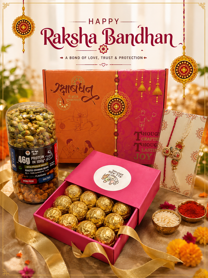 Rakhi Gift Hamper | Edamame | Energy Balls